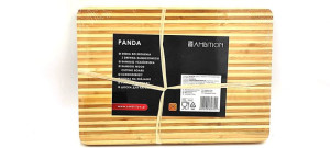 Am - Panda Deska Do Kroj. Bam. 35x25x2cm Paski / 62870