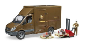 Bruder Mercedes Sprinter Centrum logistyczne UPS