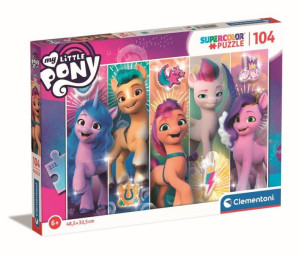 Puzzle 104 Super Kolor My Little Pony