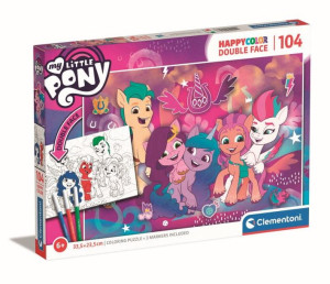 Puzzle 104 Super Kolor My Little Pony