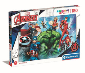 Clementoni Puzzle 180 El Avengers Super Color