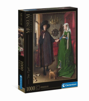 Puzzle 1000 THE arnolfini portrait, clementoni