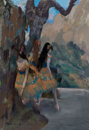 Ballet Dancers, Edgar Degas - plakat 29,7x42 cm