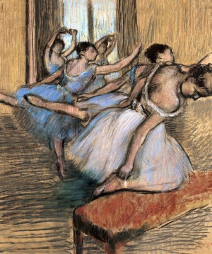 The Dancers, Edgar Degas - plakat 20x30 cm
