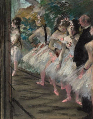 The Ballet, Edgar Degas - plakat 60x80 cm