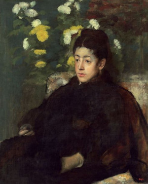 Mademoiselle Malo, Edgar Degas - plakat 60x80 cm
