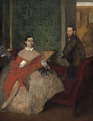 Edmondo and Thérèse Morbilli, Edgar Degas - plakat