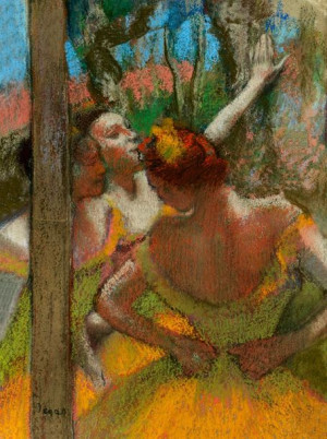 Dancers, Edgar Degas - plakat 30x40 cm
