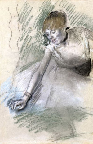 Dancer1880 85, Edgar Degas - plakat 30x40 cm