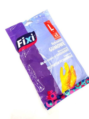 Fixi Rękawice Gumowe L