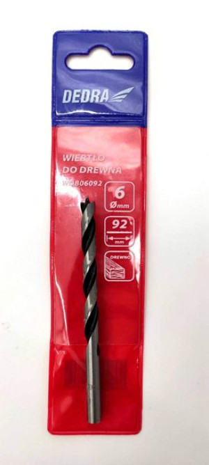 Wiertło do drewna 6x92mm