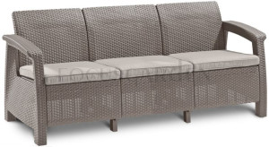 Sofa ogrodowa CORFU LOVE SEAT MAX Cappuccino