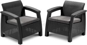 Meble ogrodowe CORFU DUO Graphite