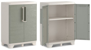 Szafka narzędziowa Keter/Kis WOOD GRAIN LOW CABINET