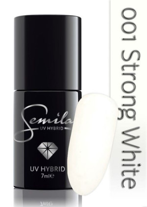 Semilac 001 Strong White 7ml kolorowy lakier hybrydowy