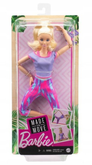 Lalka Barbie Gxf04 Made To Move Gimnastyczka