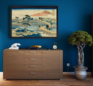 Hokusai, An Ancient Picture of the Eight Part Brid