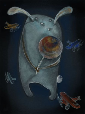 Sen Królik - plakat 20x30 cm