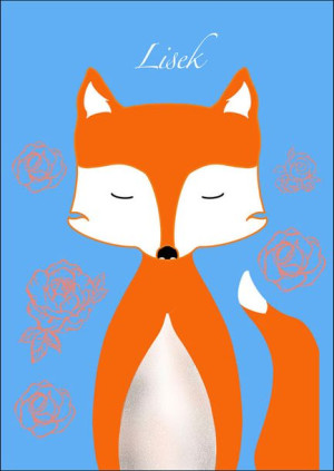 Lisek II - plakat 20x30 cm