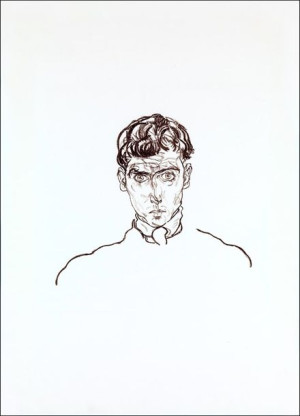 Portrait of Paris von Gütersloh, Egon Schiele - pl