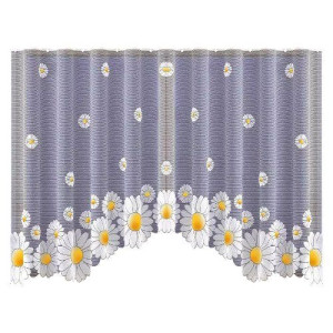 Firanka Stokrotka 250 x 120 cm  DomoweTekstylia | WN26S9 120