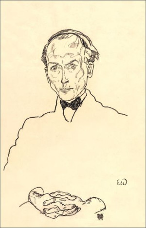 Dr. Ernst Wagner, Egon Schiele - plakat 60x80 cm