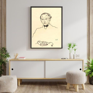 Dr. Ernst Wagner, Egon Schiele - plakat 29,7x42 cm