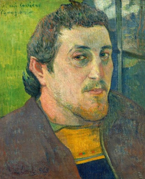 Self-Portrait Dedicated to Carrière, Paul Gauguin