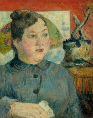 Madame Alexandre Kohler, Paul Gauguin - plakat 40x