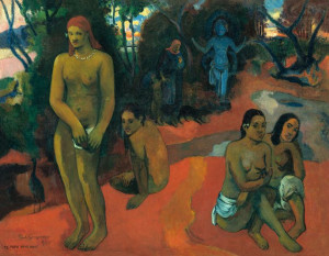 Te Pape Nave Nave , Paul Gauguin - plakat 60x40 cm