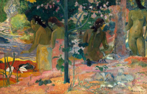 The Bathers, Paul Gauguin - plakat 84,1x59,4 cm