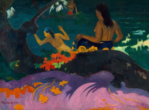 By the Sea, Paul Gauguin - plakat 91,5x61 cm