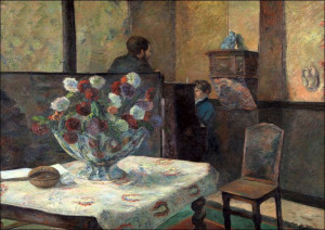 Interior of Painter of Rue Carcel, Paul Gauguin -