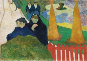 Mistral, Paul Gauguin - plakat 21x29,7 cm