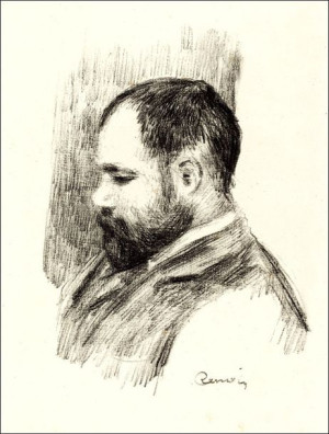 Ambroise Vollard, Auguste Renoir - plakat 20x30 cm