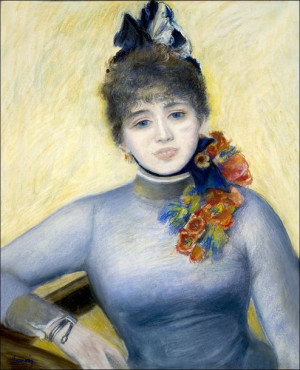 Caroline Rémy (Séverine), Auguste Renoir - plakat