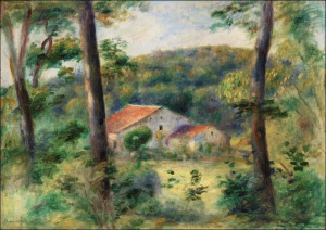 Environs of Briey, Pierre-Auguste Renoir - plakat