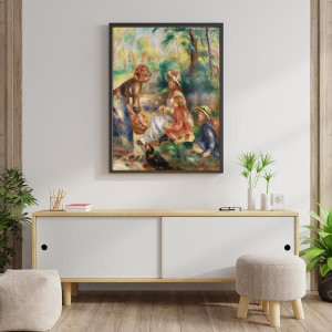 Apple Vendor, Pierre-Auguste Renoir - plakat 40x50