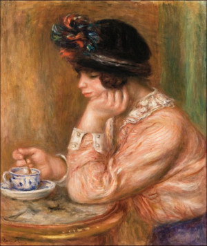 Cup of Chocolate, Pierre-Auguste Renoir - plakat 6