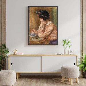 Cup of Chocolate, Pierre-Auguste Renoir - plakat 2