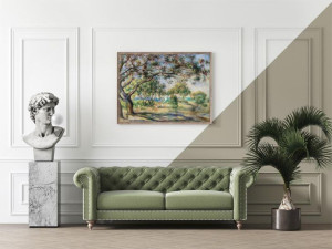 Bois de la Chaise, Pierre-Auguste Renoir - plakat