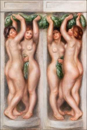 Caryatids (Cariatides), Pierre-Auguste Renoir - pl