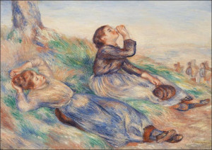 Grape Gatherers, Pierre-Auguste Renoir - plakat 10