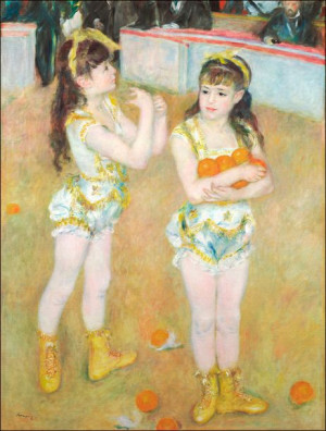 Acrobats at the Cirque Fernando, Pierre-Auguste Re