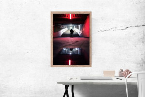 Cisza - plakat premium 42x59,4 cm