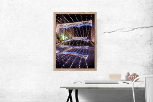 Światełka - plakat premium 50x70 cm