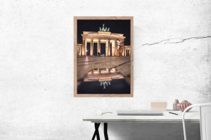Berlin Brama - plakat premium 70x100 cm