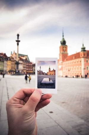 Plac Zamkowy - plakat premium 59,4x84,1 cm