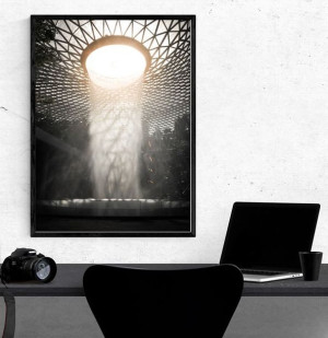 Singapur, Changi II - plakat premium 21x29,7 cm