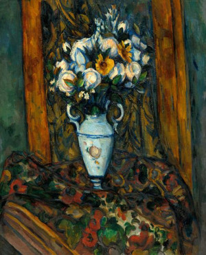 Vase of Flowers, Paul Cézanne - plakat 42x59,4 cm